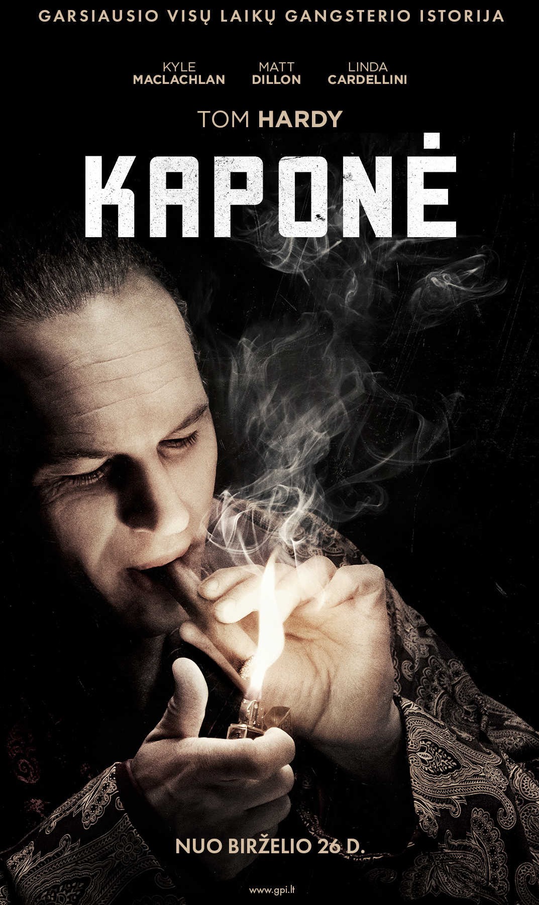 Kaponė Baltas ekranas